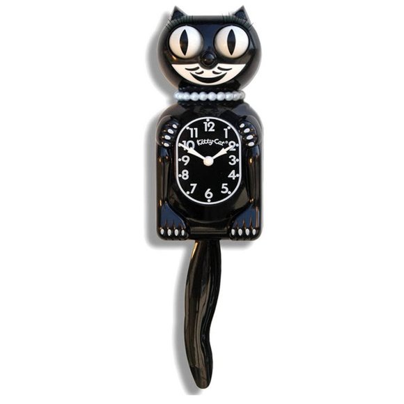 Kit-Cat Klock Other - Classic Black Miss Kitty-Cat Kit-Cat clock Kat Klock